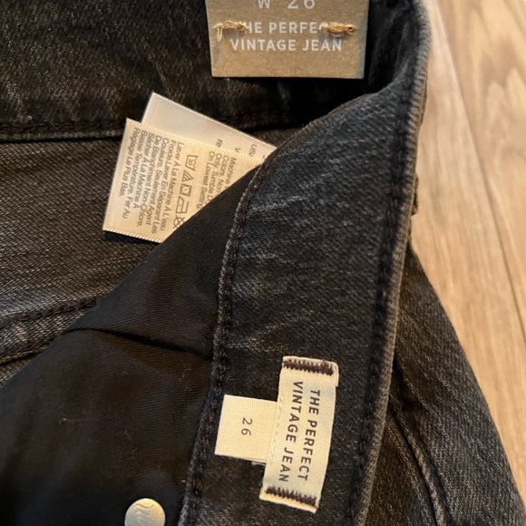 NWT MADEWELL THE PERFECT VINTAGE JEANS LUNAR WASH Sz 26 $128 MD711 Sold Out - Picture 7 of 10